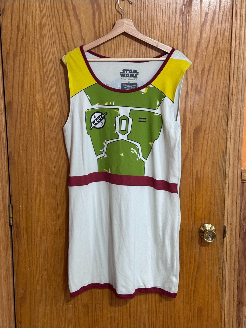 Her Universe tshirt‎ tank dress sz 3X Boba Fett